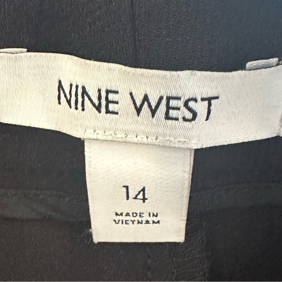 Nine West Black Wide Leg Pants. Size 14 - Picture 5 of 7